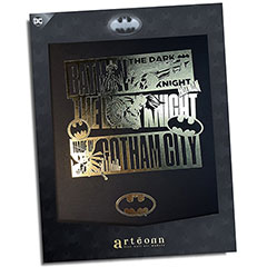 AT0020-Affiche de collection - BATMAN GOTHAM CITY OR - Batman