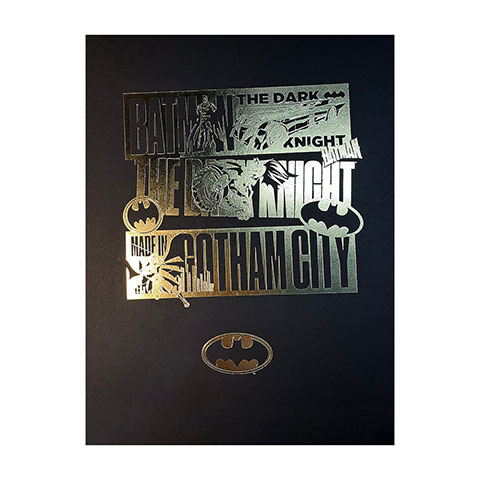 Affiche de collection - BATMAN GOTHAM CITY OR - Batman