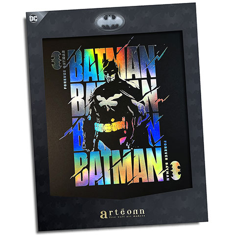 Affiche de collection - FOREVER BATMAN HOLOGRAPHIQUE - Batman