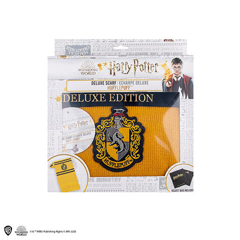 Scarf Deluxe - Hufflepuff  - Harry Potter