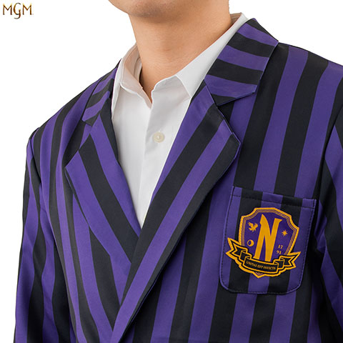 Blazer Nevermore Academy purple - Wednesday