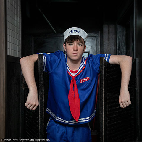 Costume Steve Scoops Ahoy - Stranger Things