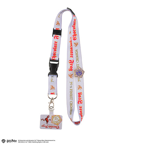 Holiday Capsule Chocolate Frod Lanyard & Pin - Harry Potter