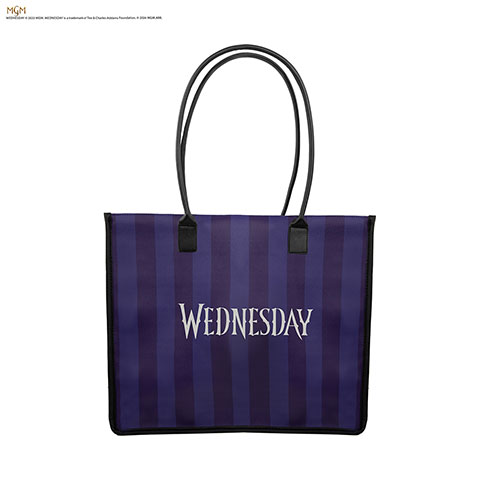 Shopping bag Nevermore Academy purple - Wednesday