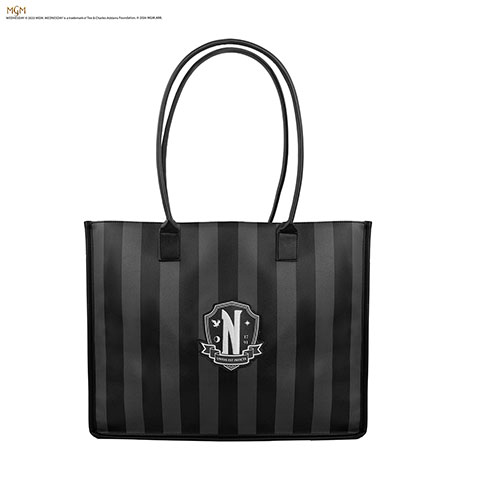 Shopping bag Nevermore Academy black - Wednesday