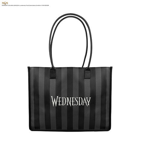 Shopping bag Nevermore Academy black - Wednesday