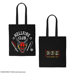 CR2385-Tote bag Hellfire Club - Stranger Things