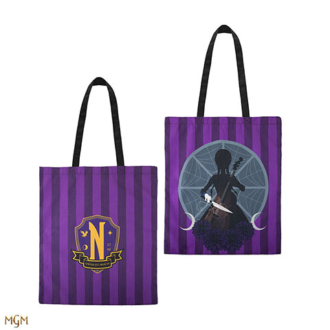 Tote bag Wednesday et violoncelle - Wednesday