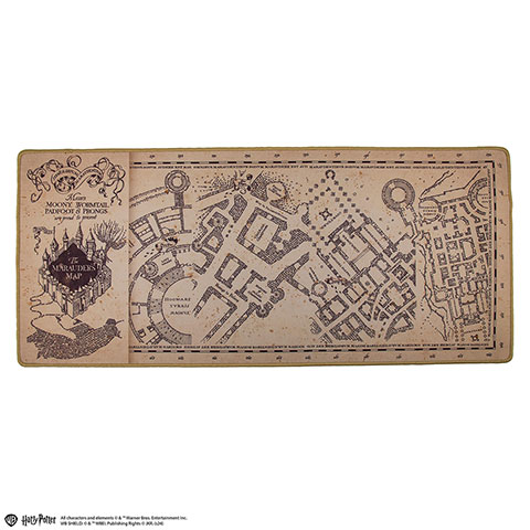 Tapis de bureau carte du Maraudeur - Harry Potter