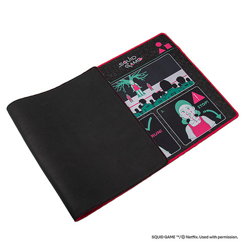 Desk Mat Young-Hee Blue Print - Squid Game