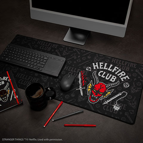 Tapis de bureau Helfire club - Stranger Things