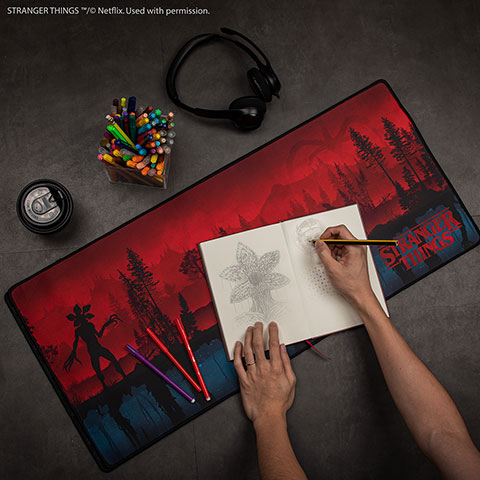 Tapis de bureau Upside Down - Stranger Things