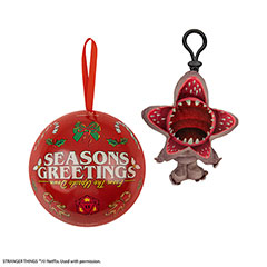 CR2786-Holiday capsule Demogorgon keychain plush - Stranger Things