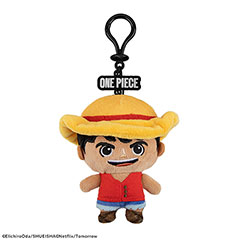 CR2790-Porte-clés peluche Luffy - One Piece