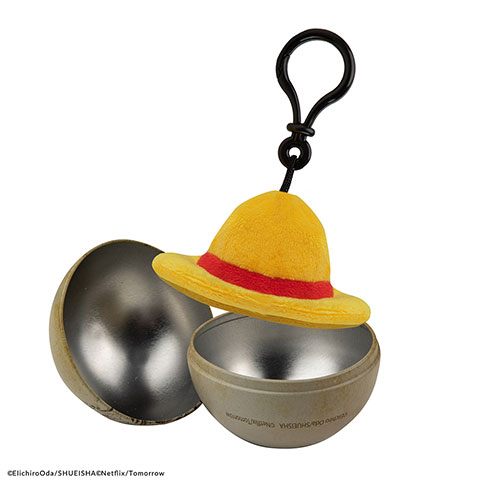 Holiday Capsule Keyring Plush Straw Hat - One Piece