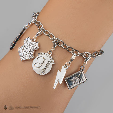 Charm Bracelet with 5 charms - Harry Potter