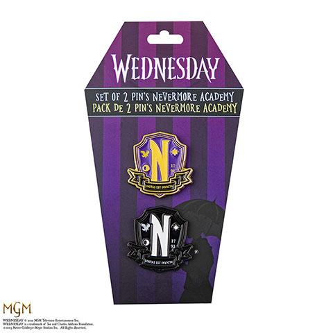 Pin badge Nevermore Academy - Wednesday