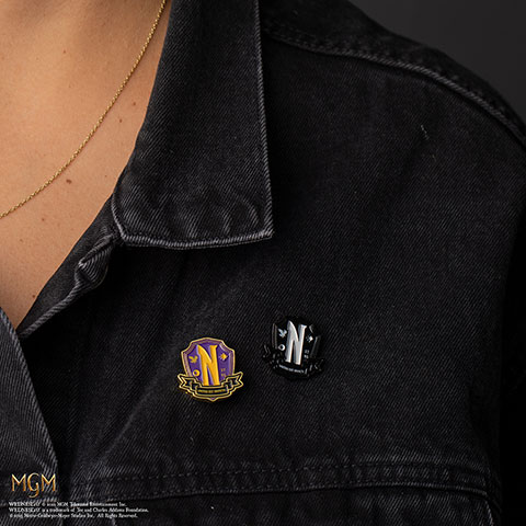 Pin badge Nevermore Academy - Wednesday