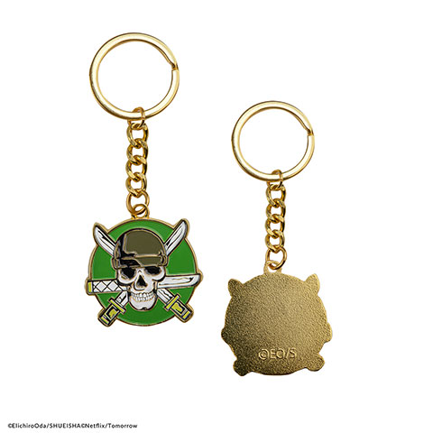 Porte-clés Crâne de Zoro - One Piece