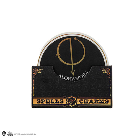 Set of 4 coasters - Charms - Harry Potter