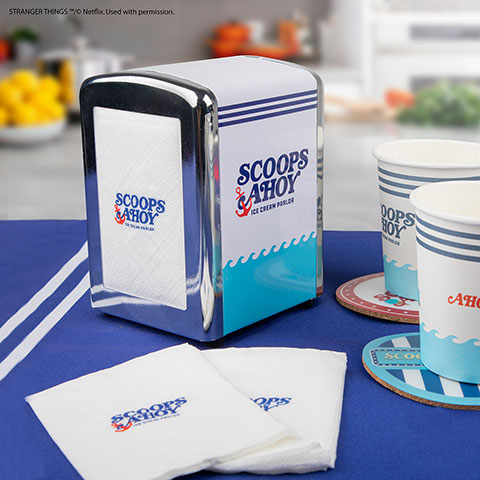 Distributeur de serviettes Scoops Ahoy - Stranger Things