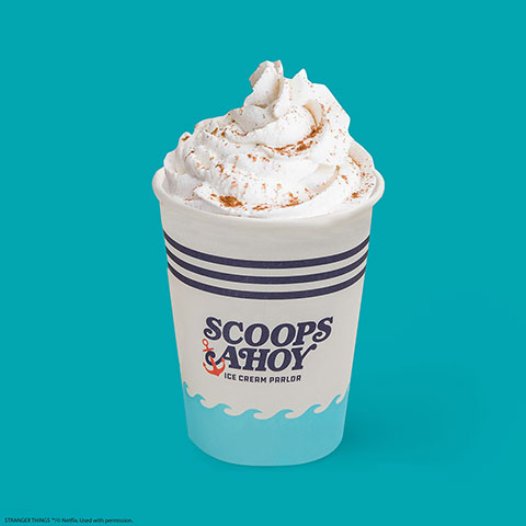 24 paper cups Scoops Ahoy - Stranger Things