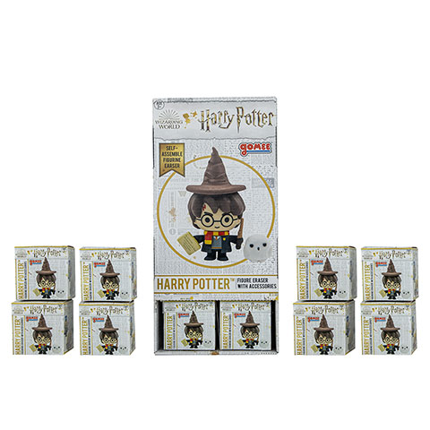 Gomee Figurine - Harry Display - 10 Boxes - Harry Potter