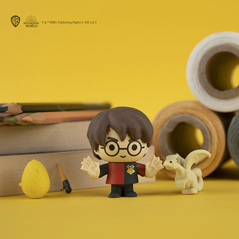 Figura Gomee - Display Harry - 10 cajas - Harry Potter