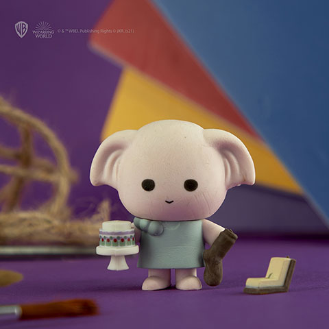 Figurina Gomee - Display Dobby l’Elfo Domestico - 10 scatole - Harry Potter