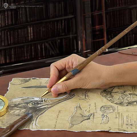 Bacchetta penna Newt Scamander - Harry Potter