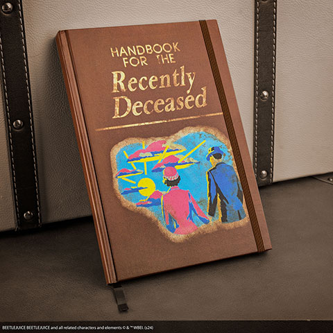 Hardcover Notebook Recently Deceased - Beetlejuice