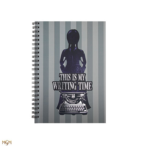 Spiral notebook This is my writing time - Wednesday