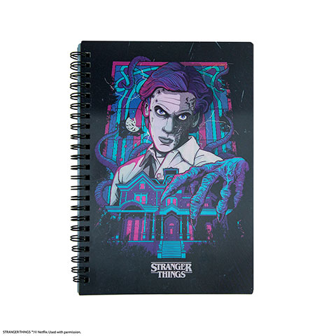 Soft cover notebook Vecna - Stranger Things