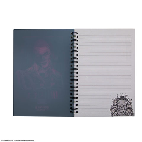 Soft cover notebook Vecna - Stranger Things