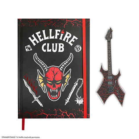 Hard cover notebook Hellfire Club - Stranger Things