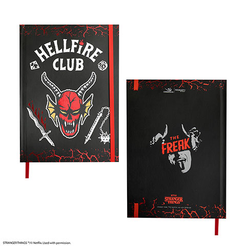 Hard cover notebook Hellfire Club - Stranger Things