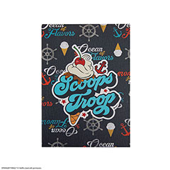 CR5186-Soft cover notebook Scoops Ahoy - Stranger Things