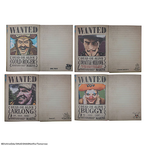 Carnet rigide Luffy Wanted - One Piece