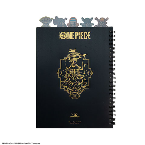 Hard cover notebook Straw hat pirates - One Piece