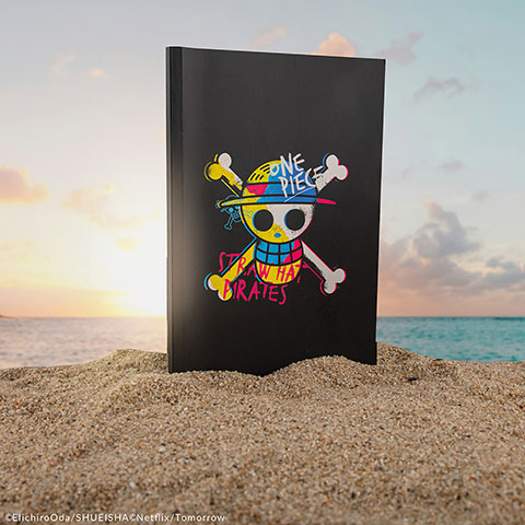 Soft cover notebook logo - One Piece