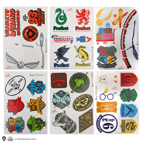 Luggage stickers - Harry Potter