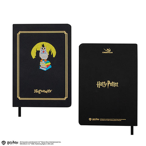 Carnet brodé Hedwige - Harry Potter