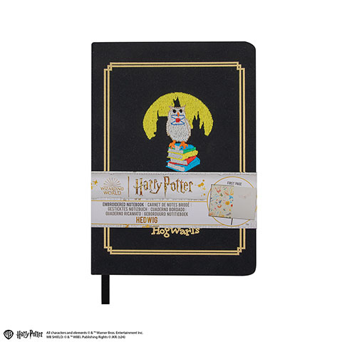 Libreta bordada Hedwige - Harry Potter