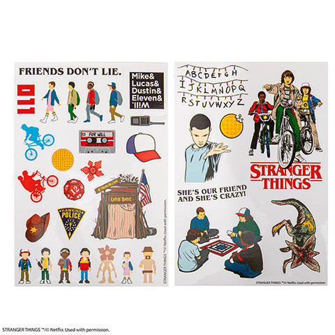 Stickers 1 stagione  - Stranger Things