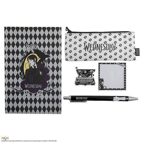 Stationery set Wednesday Addams - Wednesday