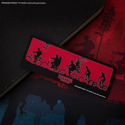 Marque-page métallique Silhouettes - Stranger Things