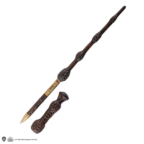 Stylo baguette Albus Dumbledore et support - Harry Potter