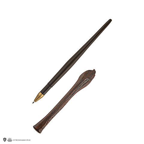 Stylo baguette & support & marque-page lenticulaire Bellatrix Lestrange - Harry Potter