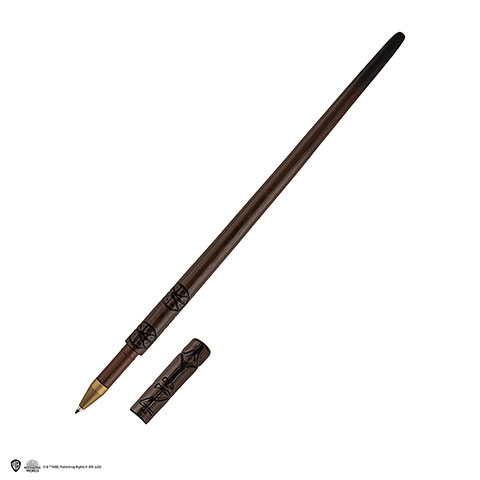 Stylo baguette & support & marque-page lenticulaire Cédric Diggory - Harry Potter