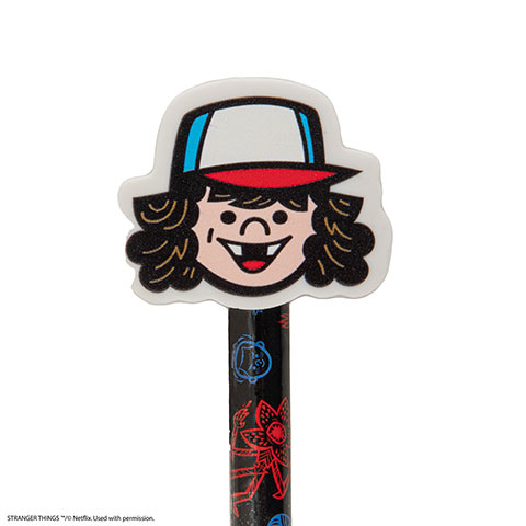 Crayon et gomme Dustin Henderson - Stranger Things